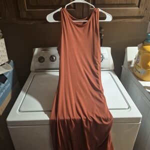 Forever 21 Rust Midi Dress